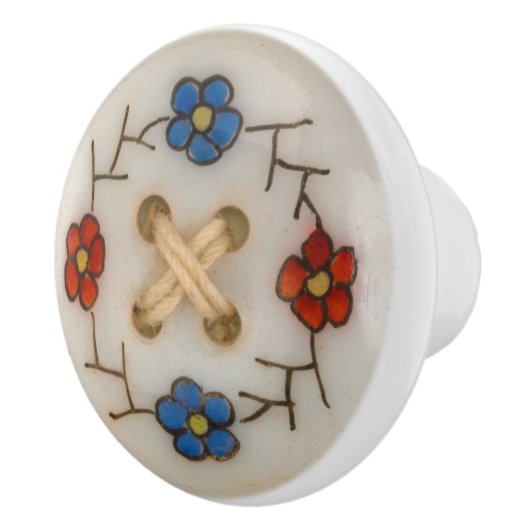 Kute  naaigaricus Button keramische knop (Rechts)