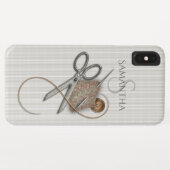 Kute  naaigarningen Case-Mate iPhone case (Achterkant (horizontaal))