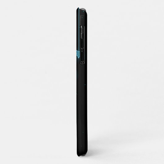 Kute nachtgloeiende maan en sterren Case-Mate iPhone case (Achterkant/links)