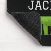 Kute name Persoonlijke dinosaurus Black Muismat (Hoek)