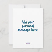 Kute Napping Owl Illustratie zo klaar om te vliege (Achterkant)