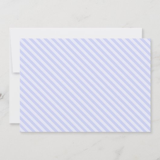 Kute Nautical Anchor Birthday Party Invitations Kaart (Achterkant)