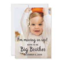 Kute New Big Brother Zwangerschap Aankondiging Fot