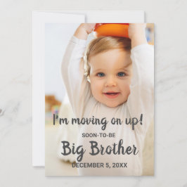 Kute New Big Brother Zwangerschap Aankondiging Fot