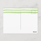 Kute New Place Goldfish Bowl Moving Announement Briefkaart (Achterkant)