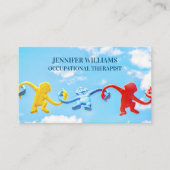 Kute Occupational Therapist Blue Sky Toys Visitekaartje (Voorkant)