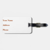 Kute Oerwoud Baby Animals Bagagelabel (Achterkant horizontaal)