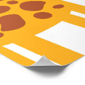 Kute oerwoud party banner poster (Hoek)