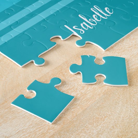 Kute Oerwouden die vliegen in luchtballonnen Legpuzzel (Zijkant)