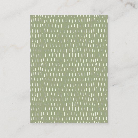 Kute Oerwouden in autoboeken voor Baby shower Informatiekaartje (Achterkant)