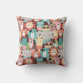 Kute Oerwouden Kussen (Voorkant)