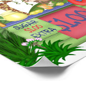 Kute Oerwouden limonade standaard Poster (Hoek)