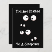 Kute ogen in de donkere Kinder slaapaanval Kaart (Voorkant / Achterkant)