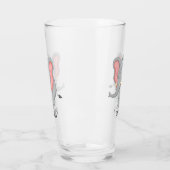 Kute olifantenliefhebbers voegen de naam Glass toe Glas (Links)