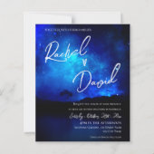 Kute onder de uitnodiging voor het huwelijk in de (Voorkant)