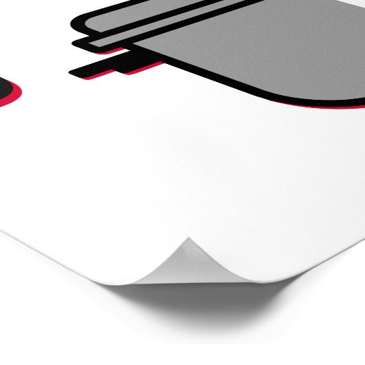 Kute onder druk Cooker Poster (Hoek)