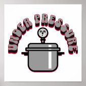 Kute onder druk Cooker Poster (Voorkant)