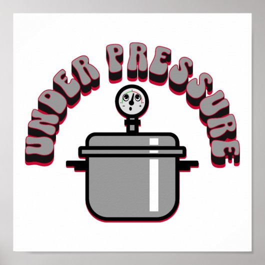 Kute onder druk Cooker Poster (Voorkant)