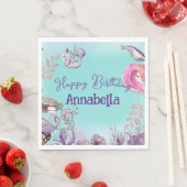 Kute onder het Zee Enchanted Mermaids Servet (Insitu)