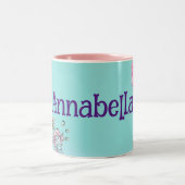 Kute onder het Zee Enchanted Mermaids Tweekleurige Koffiemok (Center)