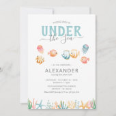 Kute onder het Zee Kinderen van zaterdag Kaart (Voorkant)