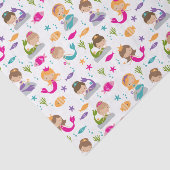 Kute onder het Zee Mermaid Tissue Paper Tissuepapier (Detail)