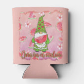 Kute one in a melon Summer Gnome Blikjeskoeler (Achterkant)