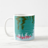 Kute Open Water Swimming Natuur Moederdag Koffiemok (Links)