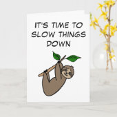 Kute opnieuw axiale sleuf langzaam Prettige feestd Kaart (Gele Bloem)