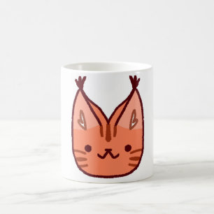 Kute Oranje kat Mok