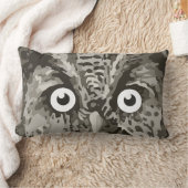 Kute Owl Grey Gender Neutral New Baby Room Kussen (Deken)