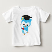 Kute Owl, Little Owl, Baby Owl, Afstuderen Owl (Voorkant)