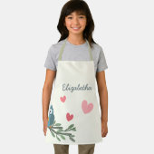 Kute Owl met eyeglasses op een takdouanenaam Schort (Insitu)