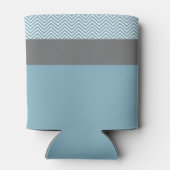 Kute Owl op bijkantoor - Blue Baby Boy Shower Blikjeskoeler (Achterkant)