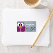 Kute Owl - Return Address Labels (Insitu)