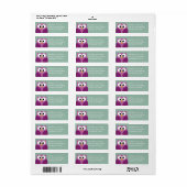 Kute Owl - Return Address Labels (Full Sheet)