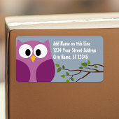 Kute Owl - Return Address Labels
