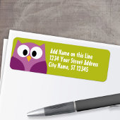 Kute Owl - Return Address Labels