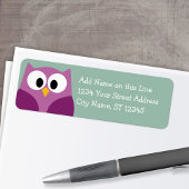 Kute Owl - Return Address Labels