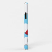 Kute Owl vliegen met hartballonnen Case-Mate iPhone Case (Achterkant/rechts)