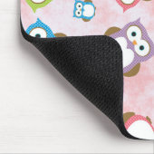 Kute Owls, Owl Pattern, Colorful Owls, Baby Owls Muismat (Hoek)