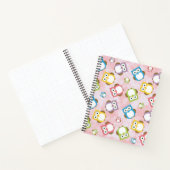 Kute Owls, Owl Pattern, Colorful Owls, Baby Owls Notitieboek (Binnen)