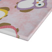 Kute Owls, Owl Pattern, Colorful Owls, Baby Owls Snijplank (Hoek)