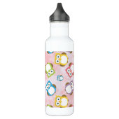 Kute Owls, Owl Pattern, Colorful Owls, Baby Owls Waterfles (Links)