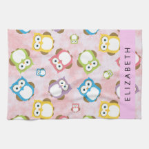 Kute Owls, Owl Pattern, Colorful Ownership, Jouw n