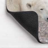 Kute paar van liefhebbende polaire Beren Muismat (Hoek)