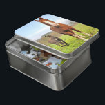 Kute paarden en Donkey Friends Farm Animals Puzzel<br><div class="desc">Deze prachtige puzzel heeft een paard en ezel in een groen weiland,  perfecte boerderijen vrienden. #horse #donkey #boerderij #animals #animal #pet #farmlife #outdoors #jigsaw #puzzle #jigsawpuzzle #gifts #gift #fun #stockingstuffers #games #natuur</div>