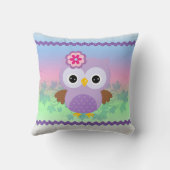 Kute Paarse Sierkussen (Achterkant)