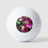 Kute paarse tulpen in de tuin golfballen (Voorkant)