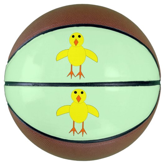 Kute paasbakkogels basketbal (Voorkant)